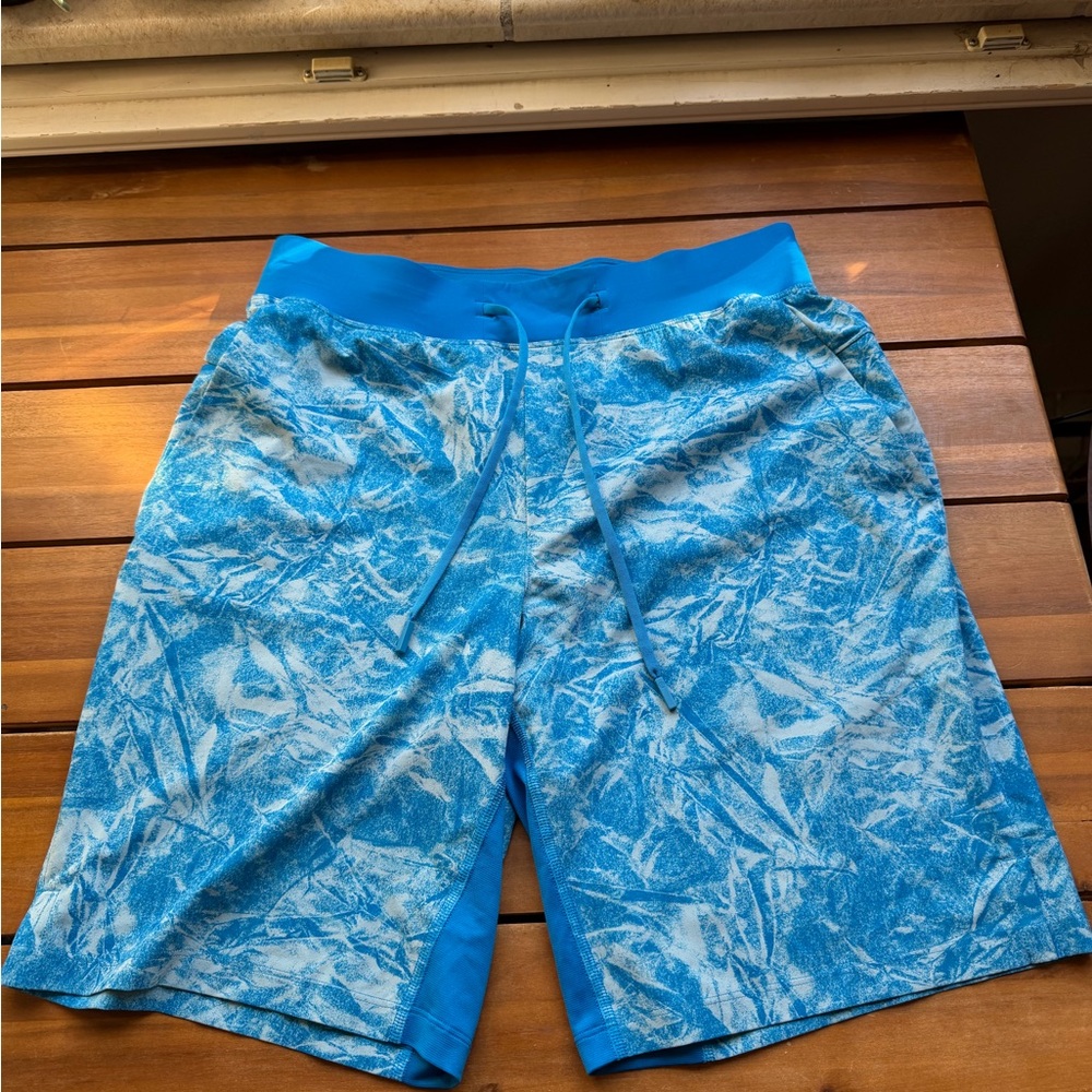 lululemon athletica Bright Blue Athletic Shorts